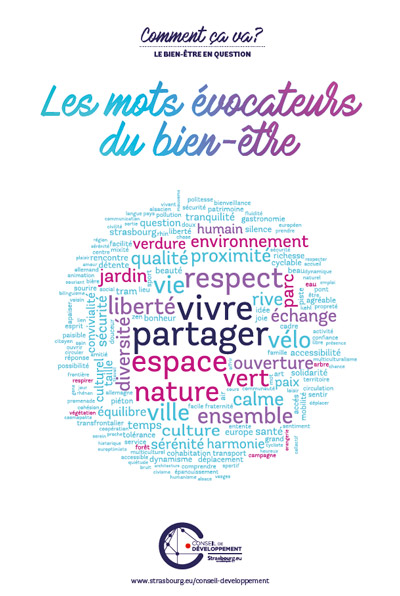 Les mots évocateurs du bien-être